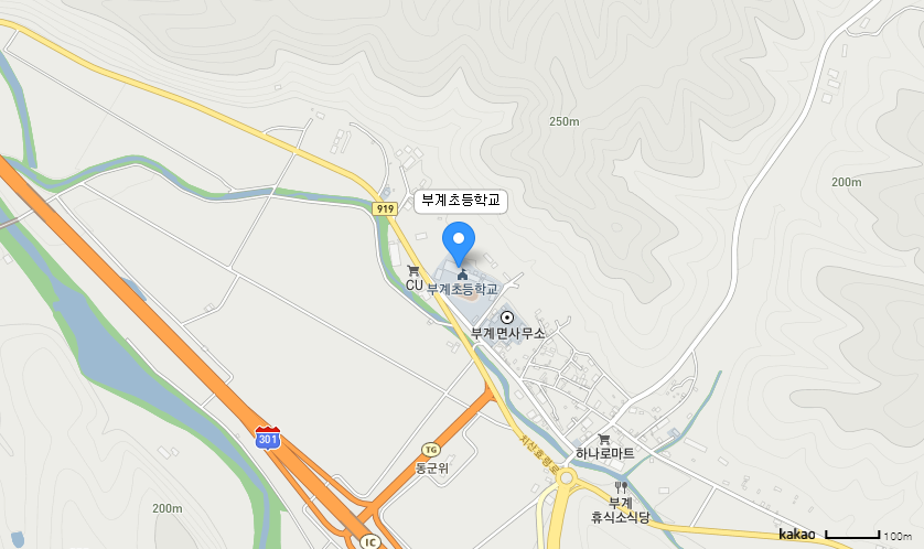 학교 찾아오시는 길 지도